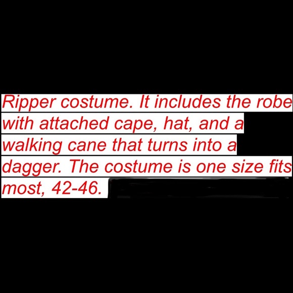 Men’s Jack the Ripper Halloween Costume. 42/46 - Picture 2 of 3